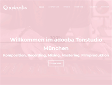 Tablet Screenshot of adooba.de